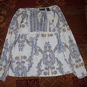 New York and Company long sleeve blouse
